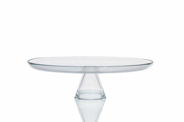 Solar CLEAR Cam Ayaklı Sunum Tabağı 31,5 cm