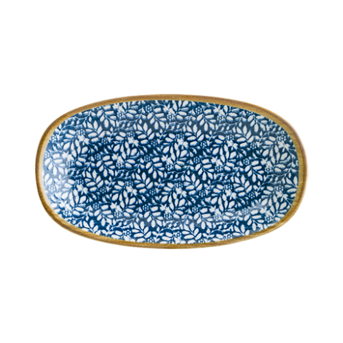 Bonna Porselen Lupin Gourmet Oval Kayık Tabak 15*8.5 cm
