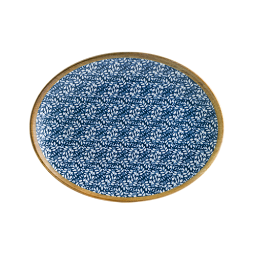 Bonna Porselen Lupin Moove Oval Tabak 36*28 cm