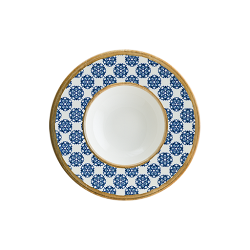 Bonna Porselen Lotus Banquet Çukur Tabak 28 cm 400 cc