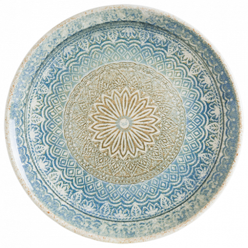 Bonna Rivus Ethnic Gourmet Düz Tabak 21 cm