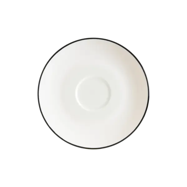 Linea Black Gourmet Kahve Fincanı Tabağı 12 cm