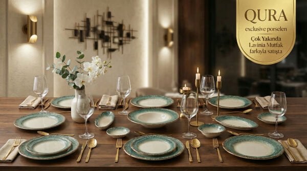 QURA Verde Koleksiyon Yemek Takımı