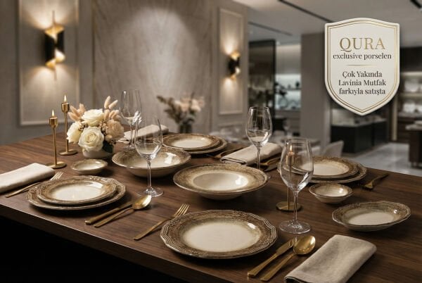 QURA Valore Koleksiyonu Yemek Takımı