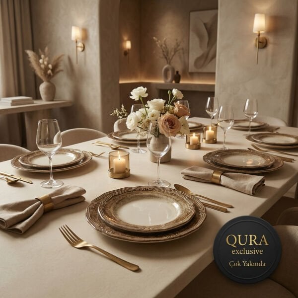 QURA Valore Koleksiyonu Yemek Takımı