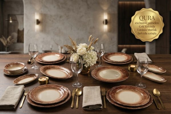 QURA Elan Koleksiyonu Yemek Takımı