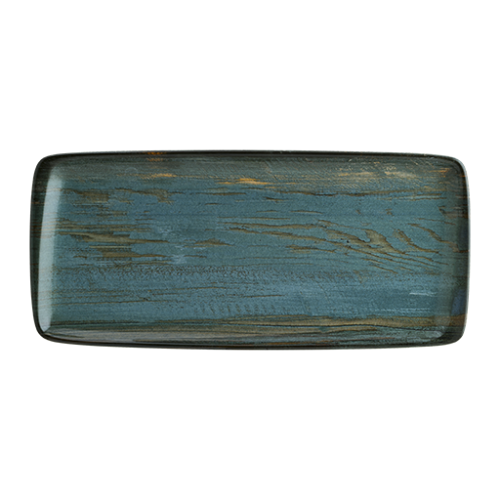 Bonna Porselen Madera Mint Moove Dikdörtgen Tabak 34*16 cm