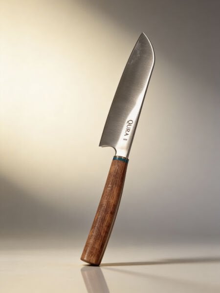 Qura Tama Nakiri Şef Bıçağı 18,5 cm