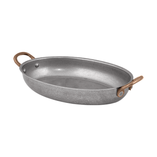 Antique Çift Kulplu Oval Sunum 20.75 x 15.75 cm