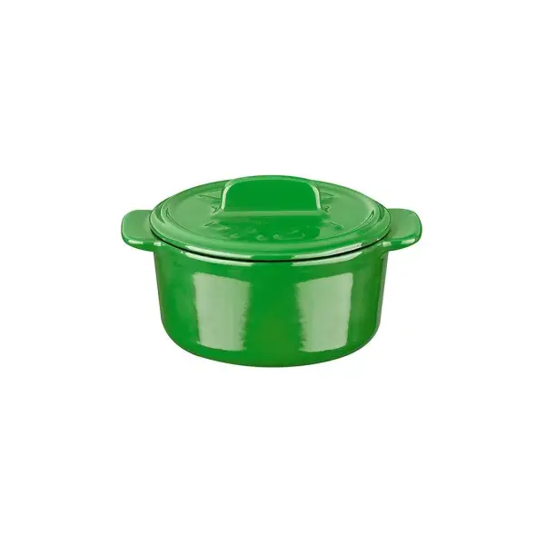 Lava Döküm Mini Tencere Folk Serisi Çap 9cm