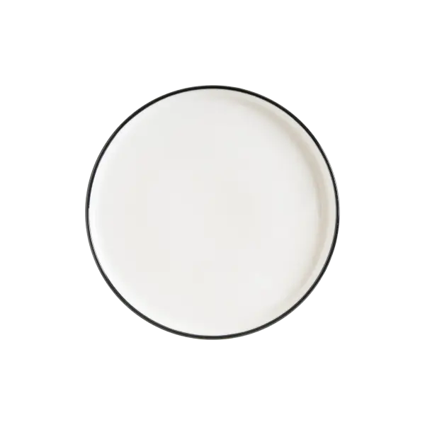 Linea Black Hygge 25cm Düz Tabak