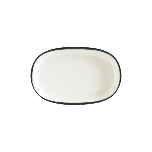 Linea Black Hygge 10cm Oval Servis