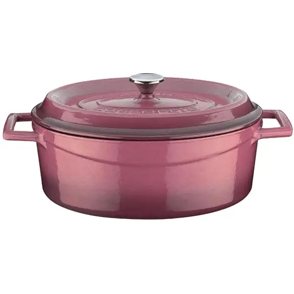 Lava Döküm Oval Tencere Trendy Serisi Ölçü 23x29cm