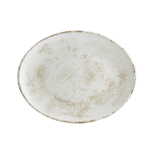Bonna Porselen Nacrous Matt Moove Oval Tabak 31*24 cm