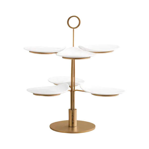 Bonna Clair Mat Bronz 6 Katlı Sunum Stant Demiri