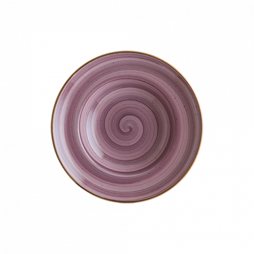 Bonna Porselen Aura Blackberry Gourmet Çukur Tabak 27 cm 400 cc