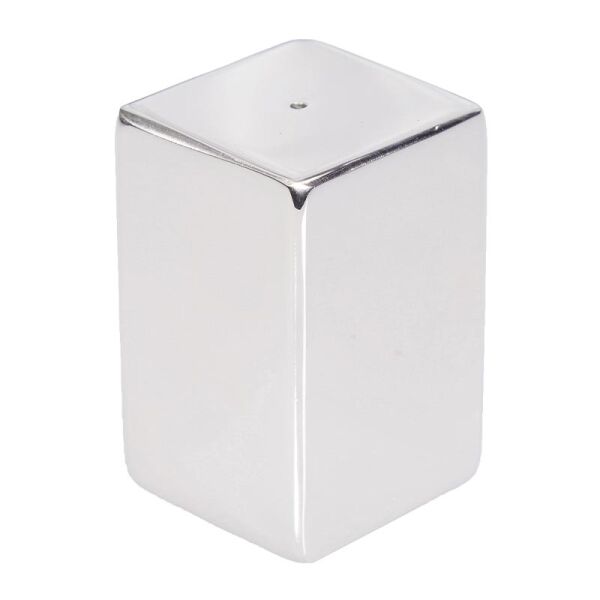 Biradlı Bodur Kare Tuzluk, Tekli, 4x4x6 cm