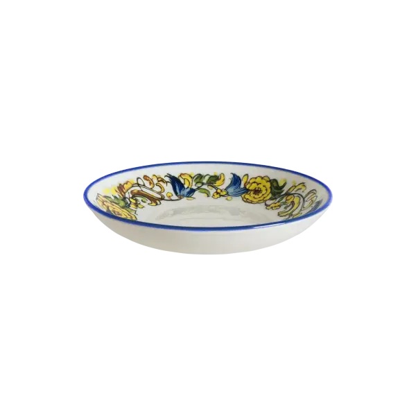 Albufera Mid White Bloom Çukur Tabak 23 cm 1000 cc