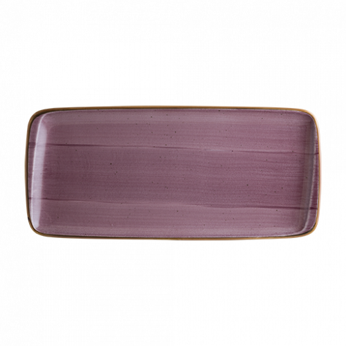 Bonna Porselen Aura Blackberry Moove Dikdörtgen Tabak 34*16 cm
