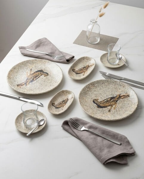 Bonna Mezopotamya Kuş Kahvaltı Takımı 2 Kişilik