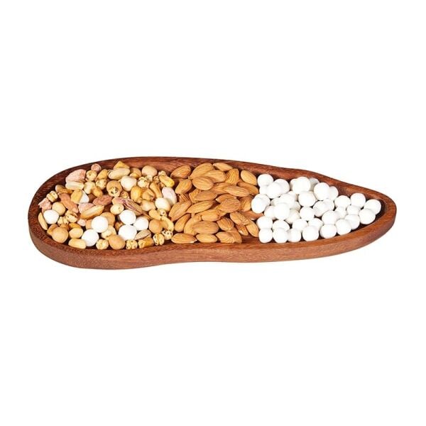 Biradlı Ahşap Çekirdek Çerezlik, 29.5x10 cm