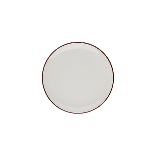 Modest Brown Lona Düz Tabak 25 cm