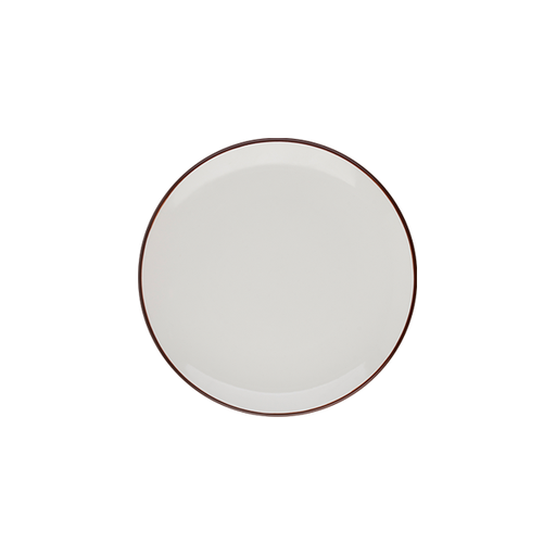 Modest Brown Lona Düz Tabak 27 cm