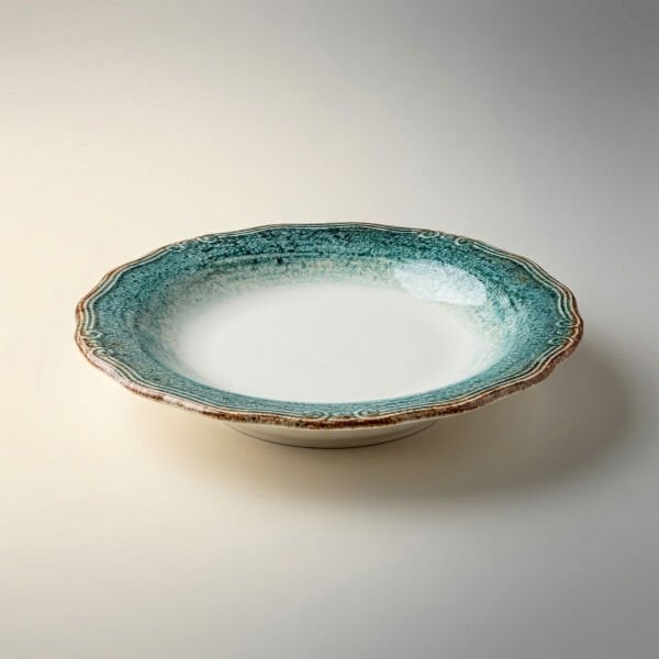 Qura Verde Çukur Tabak 17 cm