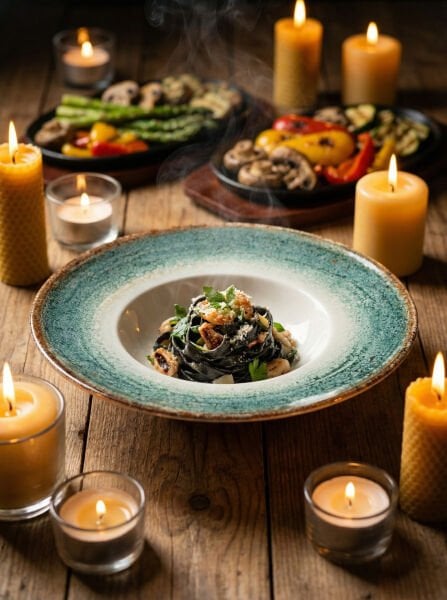 Qura Verde Çukur Makarna Tabağı 29 cm 460 cc