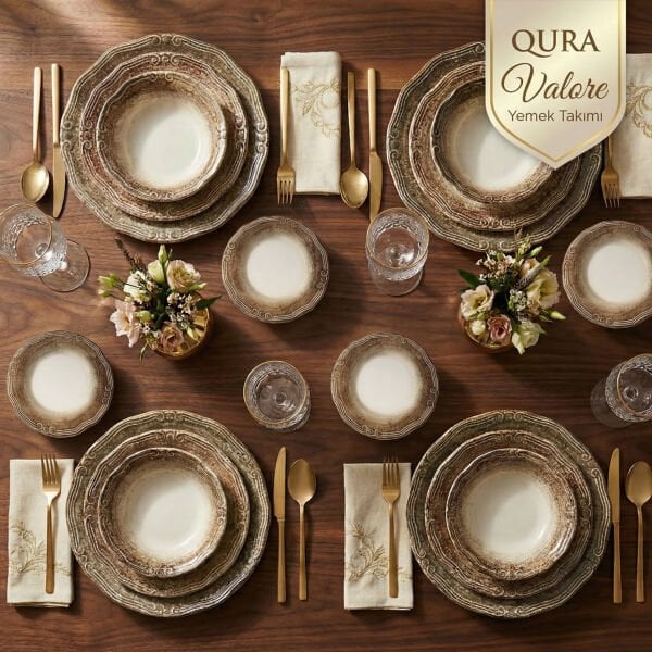 Qura Valore Yemek Takımı 4 Kişilik