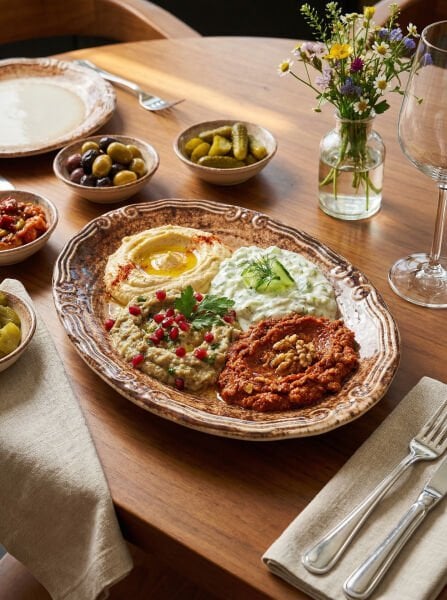 Qura Elan Oval Kayık Tabak 32cm