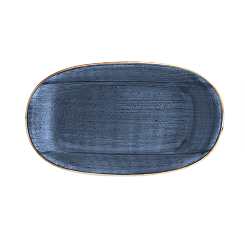 Bonna Porselen Dusk Gourmet Oval Kayık Tabak 24*14 cm