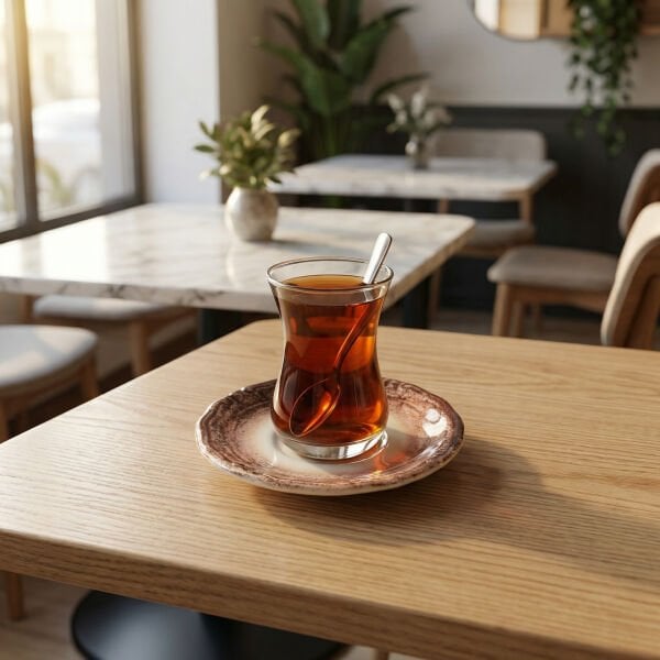 Qura Elan Çay Tabağı 12cm