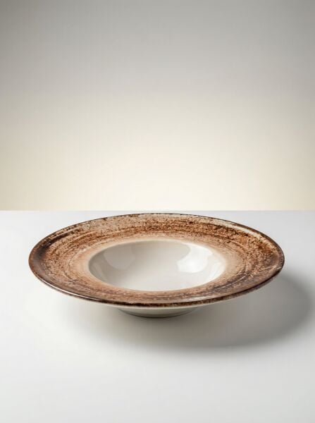 Qura Elan Çukur Makarna Tabağı 29cm 460cc