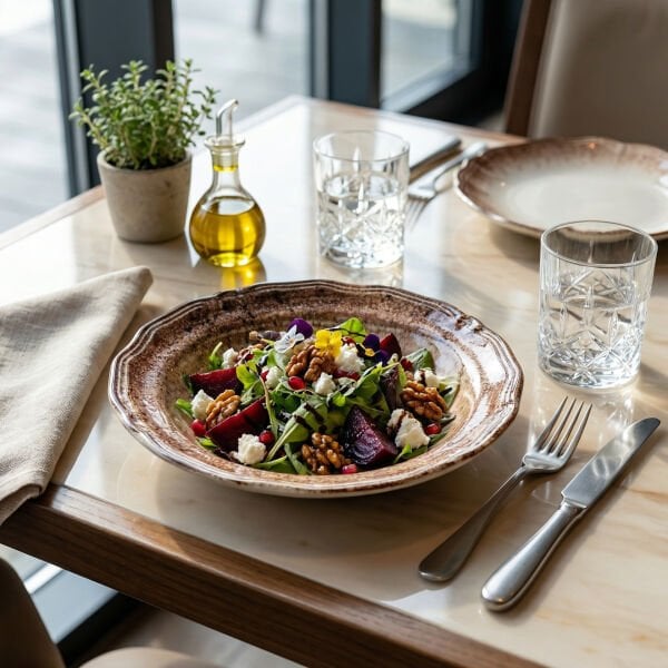 Qura Elan Salata Kasesi 26cm 920cc