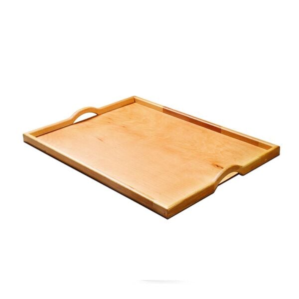 Biradlı Ahşap Meze Sunum Tepsisi, 50x70 cm