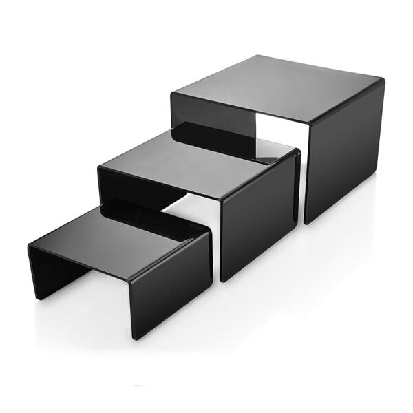 Biradlı Teşhir Standı, Pleksi, 25x25x15 cm