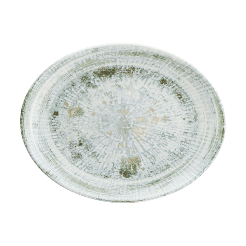 Bonna Porselen Odette Olive Moove Oval Tabak 31*24 cm