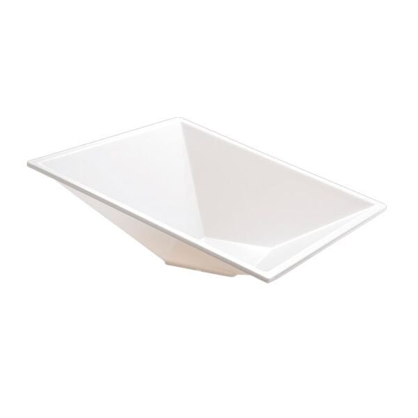 Biradlı Kare Sunum Kasesi, Melamin, 35.5x35.5x11 cm