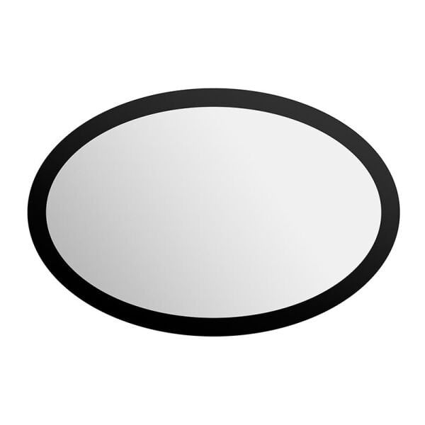 Biradlı Elips Aynalı Teşhir Standı, Pleksi, 40x60x5 cm