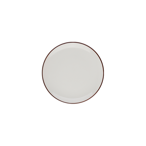 Modest Brown Lona Düz Tabak 23 cm