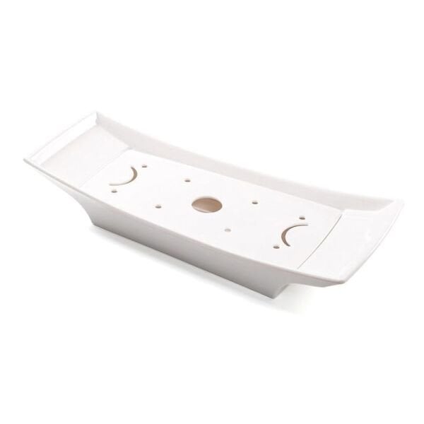 Biradlı Kayık Soğuk Sunum Tabağı, Melamin, Kayık, 50x21x8.5 cm