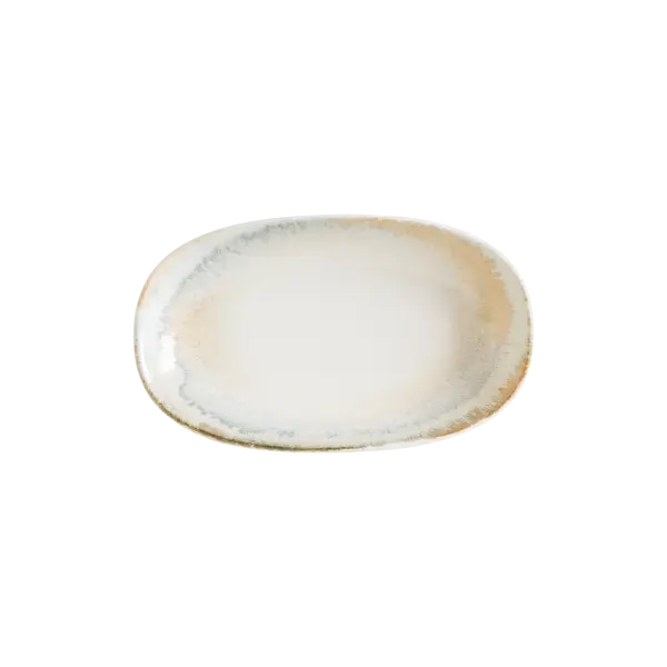 Knidos Gourmet Oval Kayık Tabak 19*11 cm
