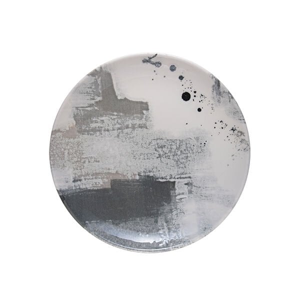 Canvas Lona Düz Tabak 25 cm *12