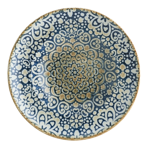 Bonna Porselen Alhambra Gourmet Çukur Tabak 24 cm 400 cc