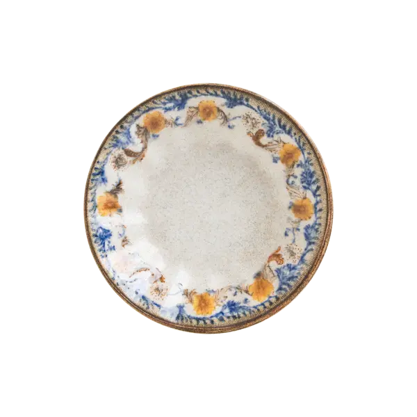 Retro Floral Rita Acem Çay Tabağı 11 cm