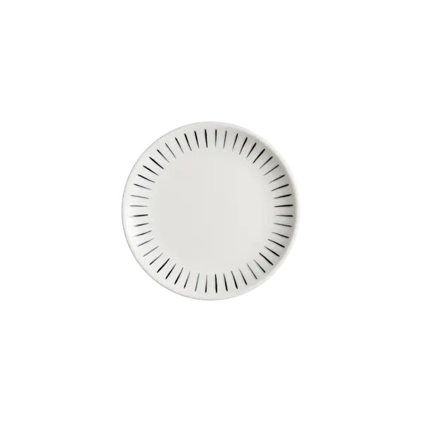 Lavis Black Gourmet Düz Tabak 19 cm