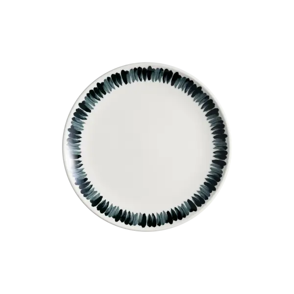 Lavis Black Gourmet Düz Tabak 25 cm