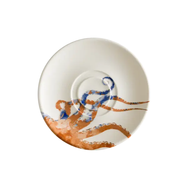 Aquelis Ahtapot Gourmet Konsome Kase Tabağı 19 cm