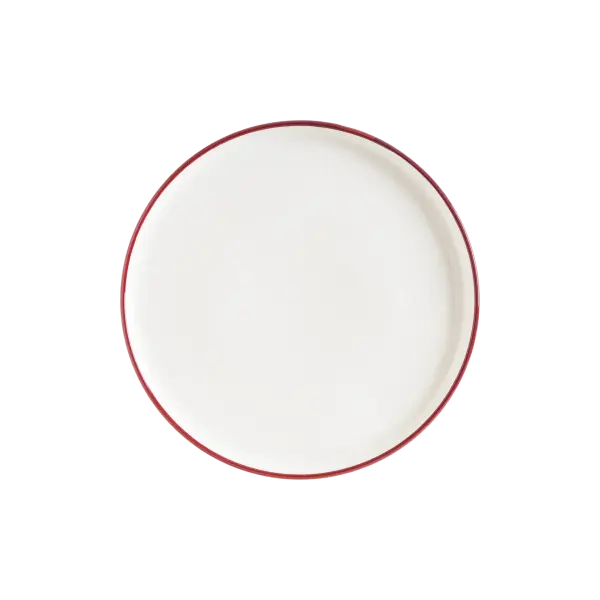 Linea Burgundy Hygge 22cm Düz Tabak